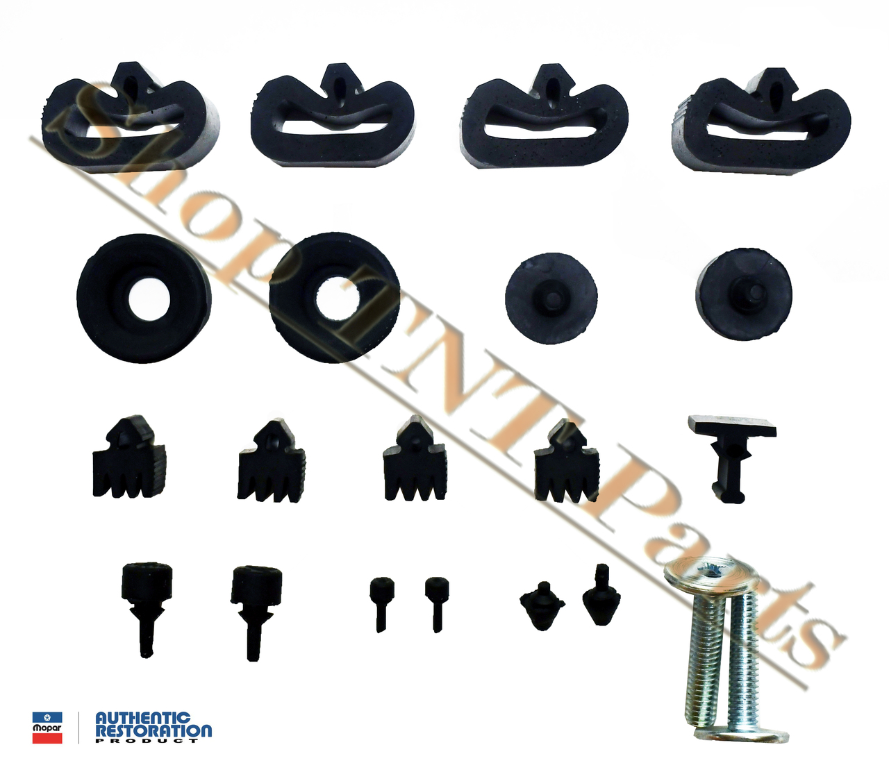 1971 Mopar A Body Concours Body Bumper Kit