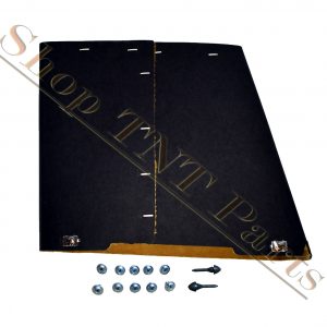 1936-1937 Cadillac Series 75 Glove Box With Tan Felt Liner
