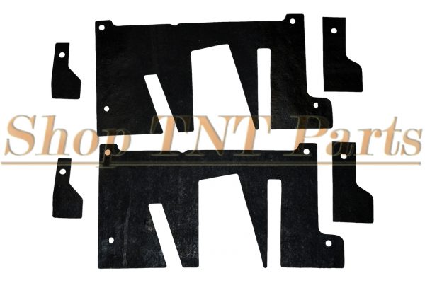 1984 Corvette Rear Inner Guard 1984-1987 Chevrolet Corvette 6 Piece A Arm Splash Shield Set | TNT Auto ...