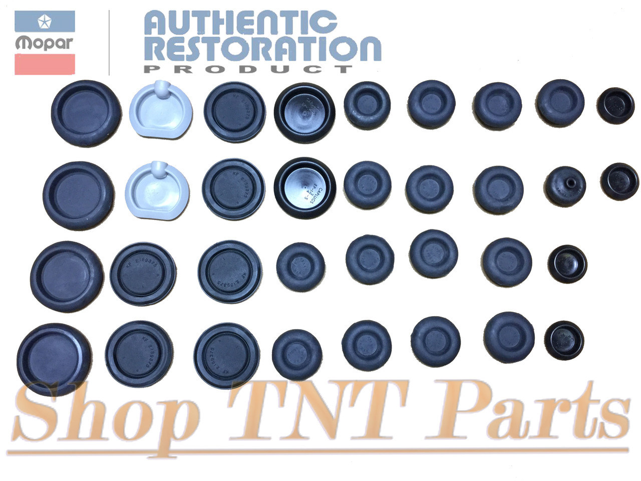 1971-1974 Plymouth Cuda And Barracuda Body Plug Kit