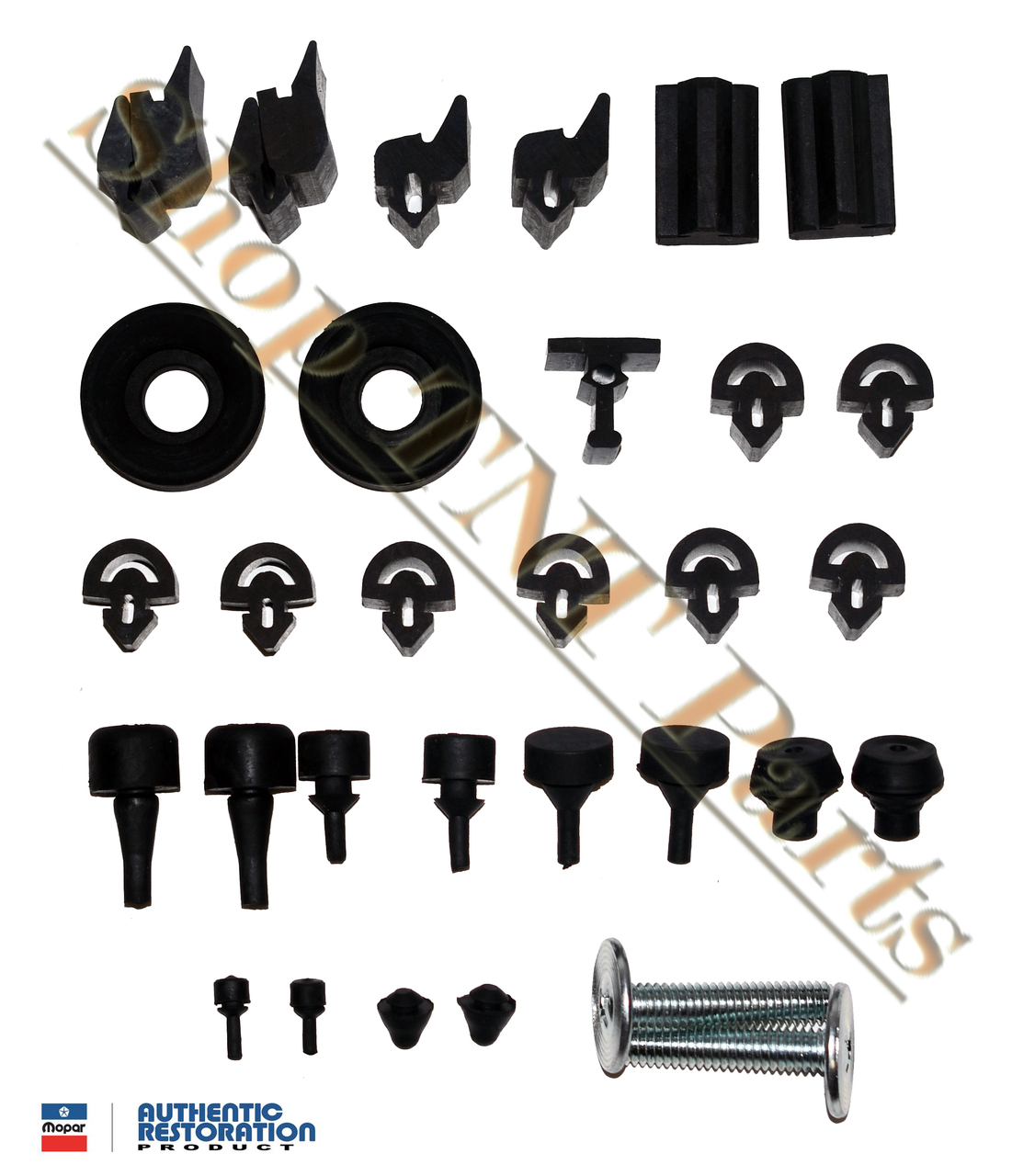 1964 Dodge 330, 440, And Polara 4 Door Body Bumper Kit