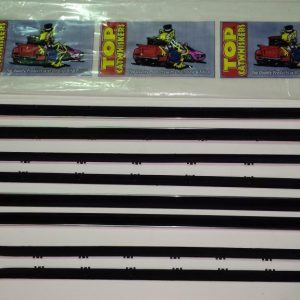 1968-1970 Dodge Charger Window Felts Top Catwhiskers Fuzzies