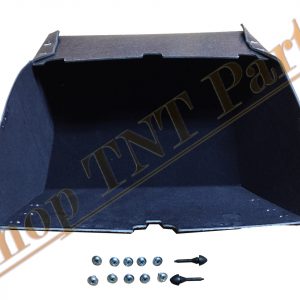 1968-1969 Chevrolet Chevelle Glove Box With Black Felt Liner