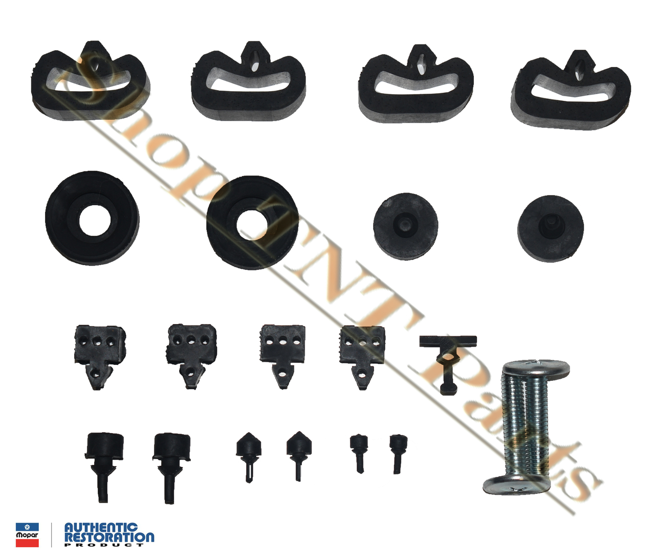 1972-1974 Mopar A Body Concours Body Bumper Kit