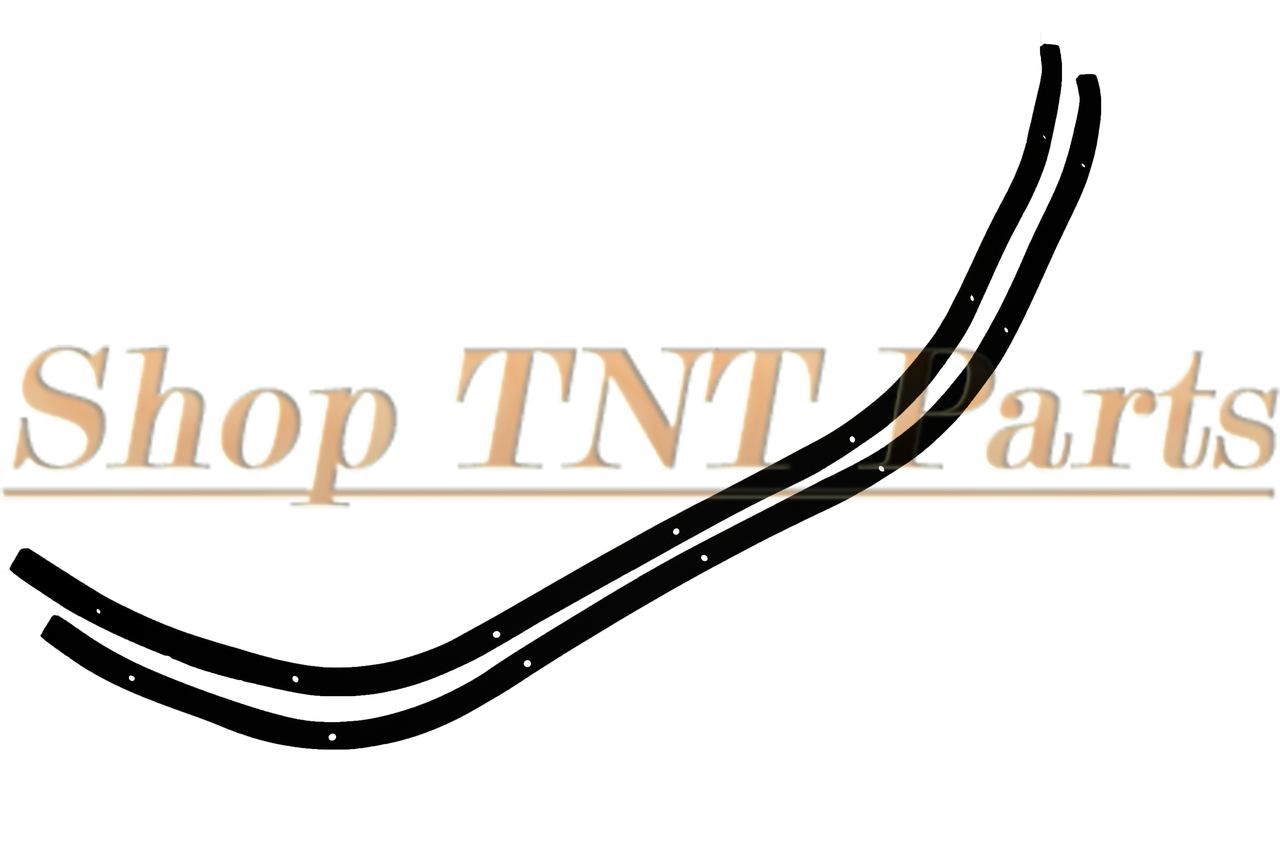 New Reproduction 1970-1971 Plymouth Cuda And Dodge Challenger Shaker Trim Ring Gasket