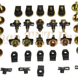 Universal Fender Mounting Hardware Kit Bolts & U Nuts 5/16-18 50 Piece