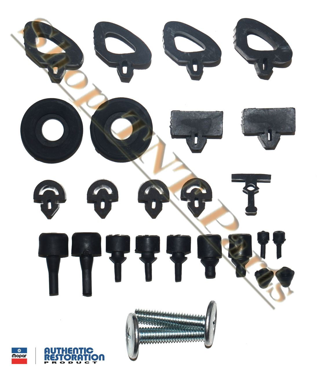 1966-1967 Mopar B Body Concours Body Bumper Kit