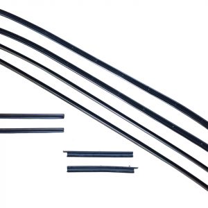 New Reproduction 1971-1974 Plymouth Cuda & Barracuda 8 Piece Window Felt Set Top Catwhiskers