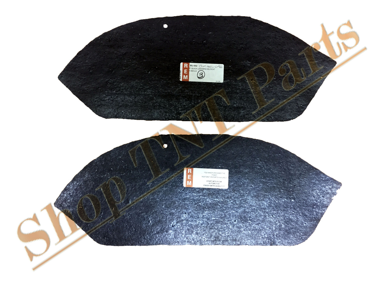 1967-1968 Buick LeSabre And Wildcat Inner Fender A Arm Splash Shields