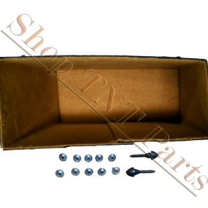 1936-1940 Cadillac Series 60 Glove Box With Tan Felt Liner