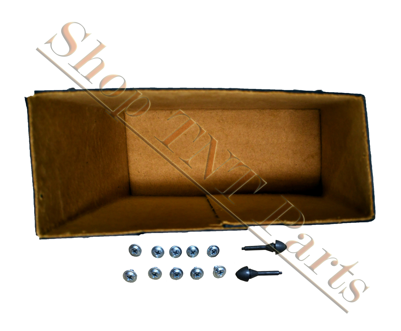 1936-1940 Cadillac Series 60 Glove Box With Tan Felt Liner