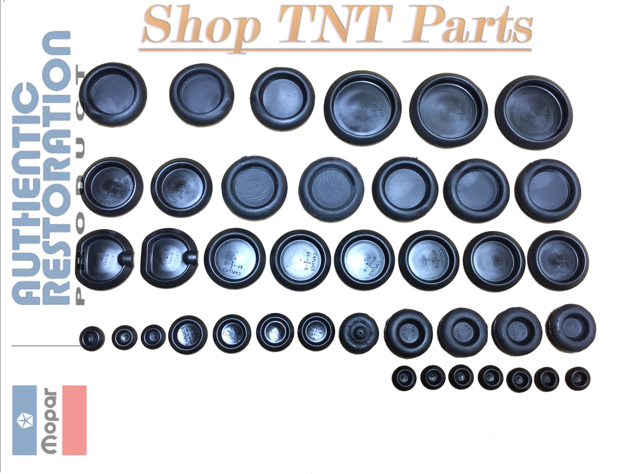 1968 Mopar B Body Concours Body Plug Kit