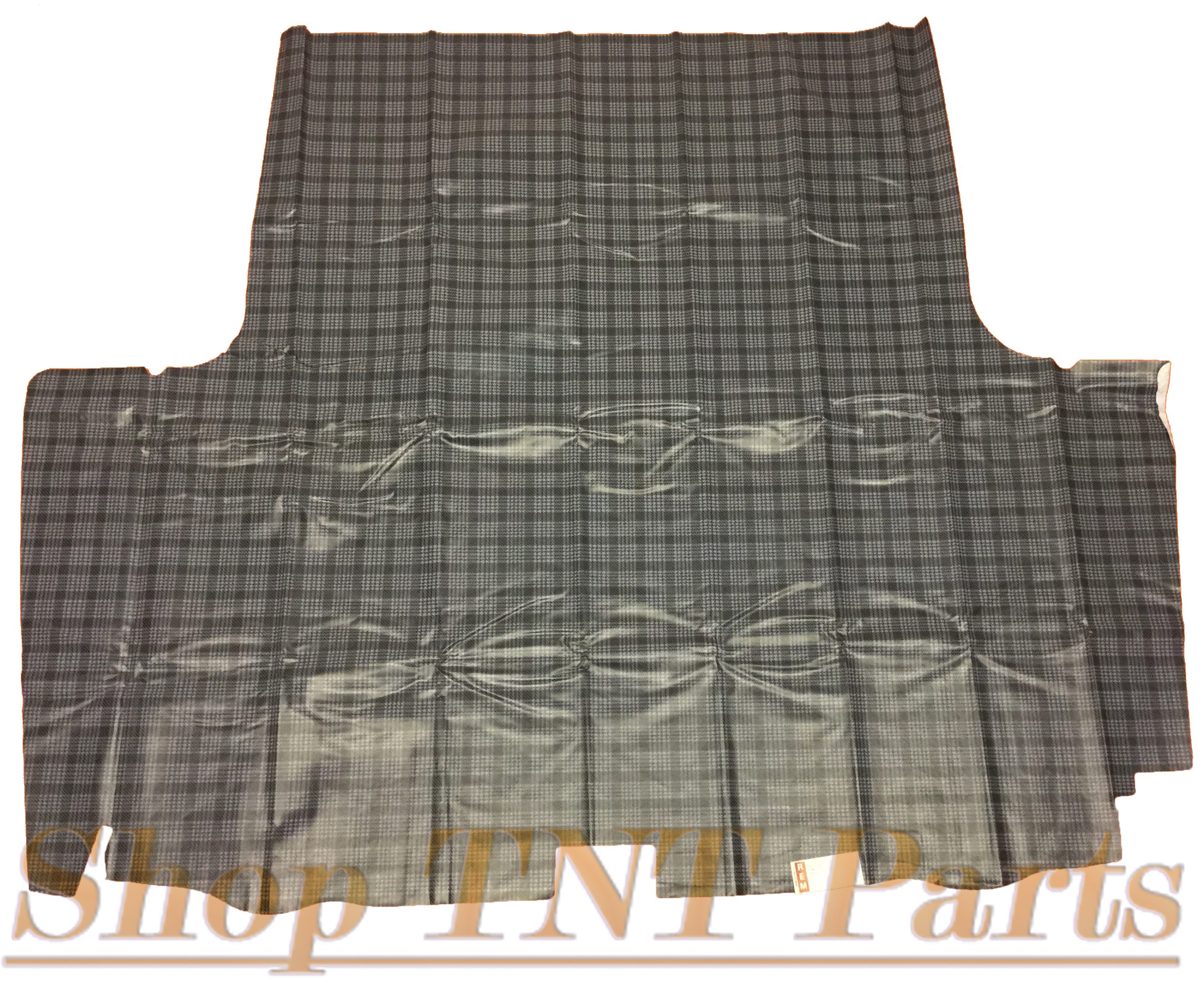 1967-1969 Plymouth Barracuda Vinyl Trunk Mat With Fleece Backing