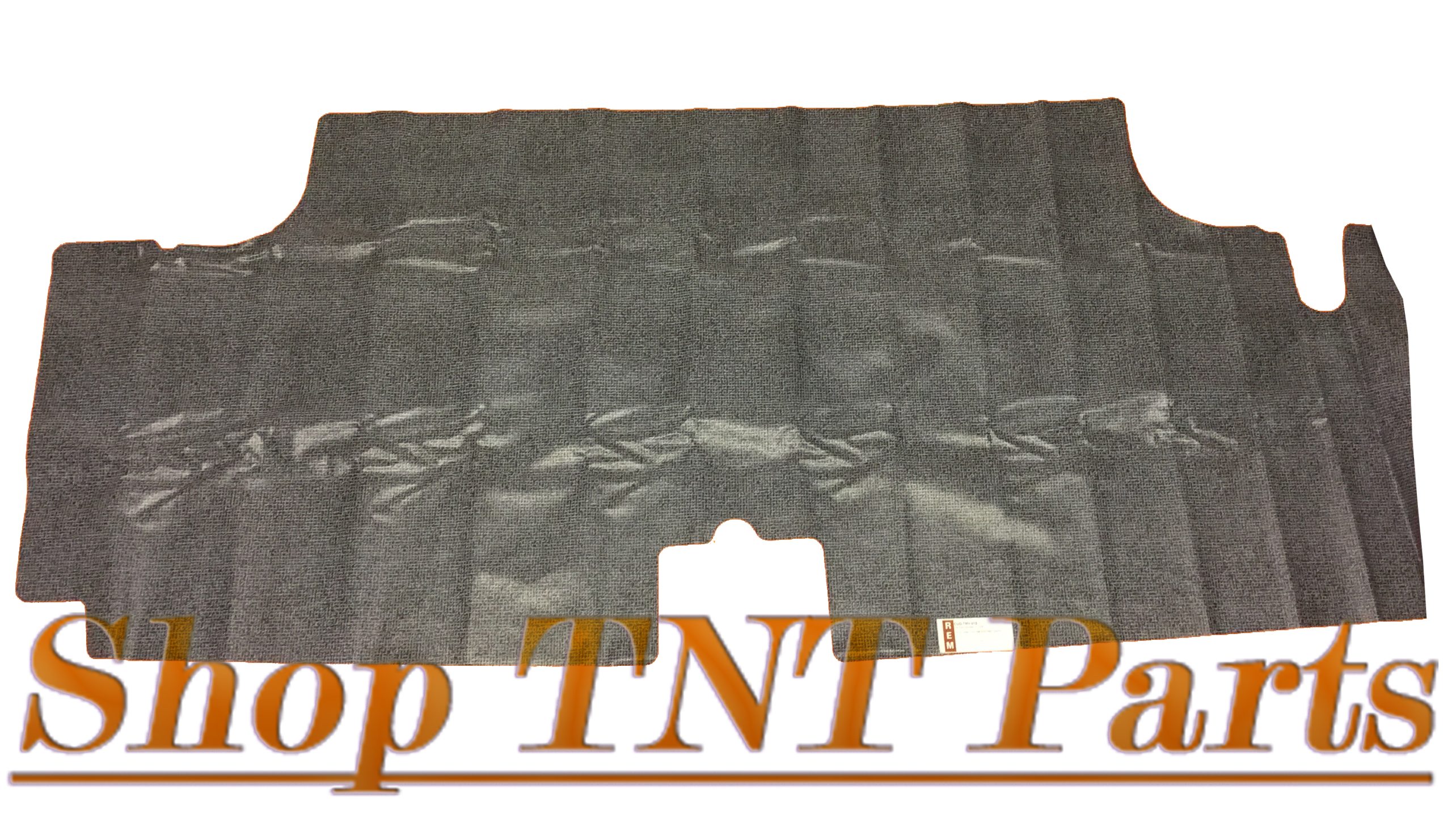 1970-1974 Plymouth Cuda And Barracuda Vinyl Trunk Mat With Fleece Backing