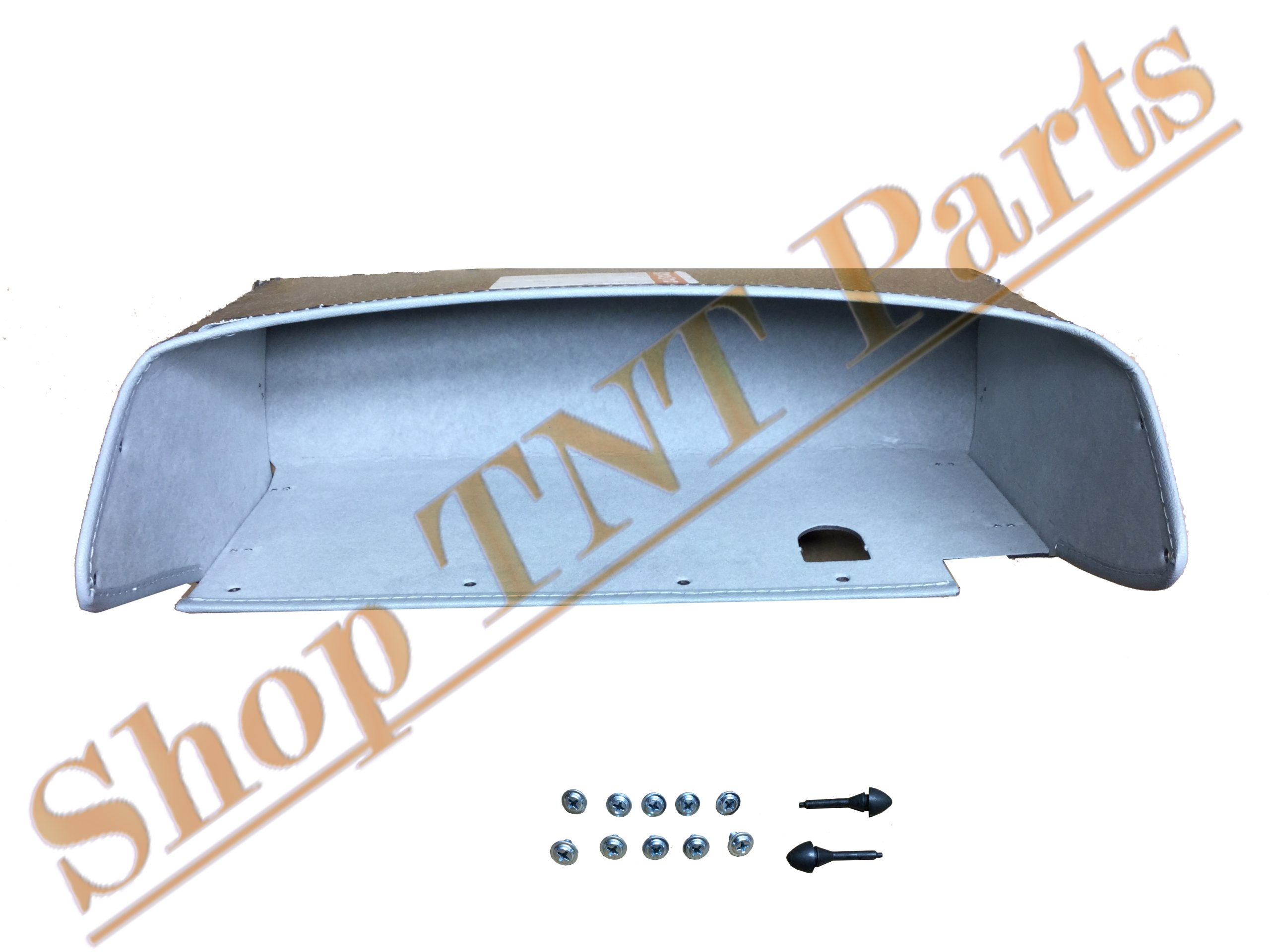 1963-1964 Pontiac Bonneville Glove Box With Gray Felt Liner