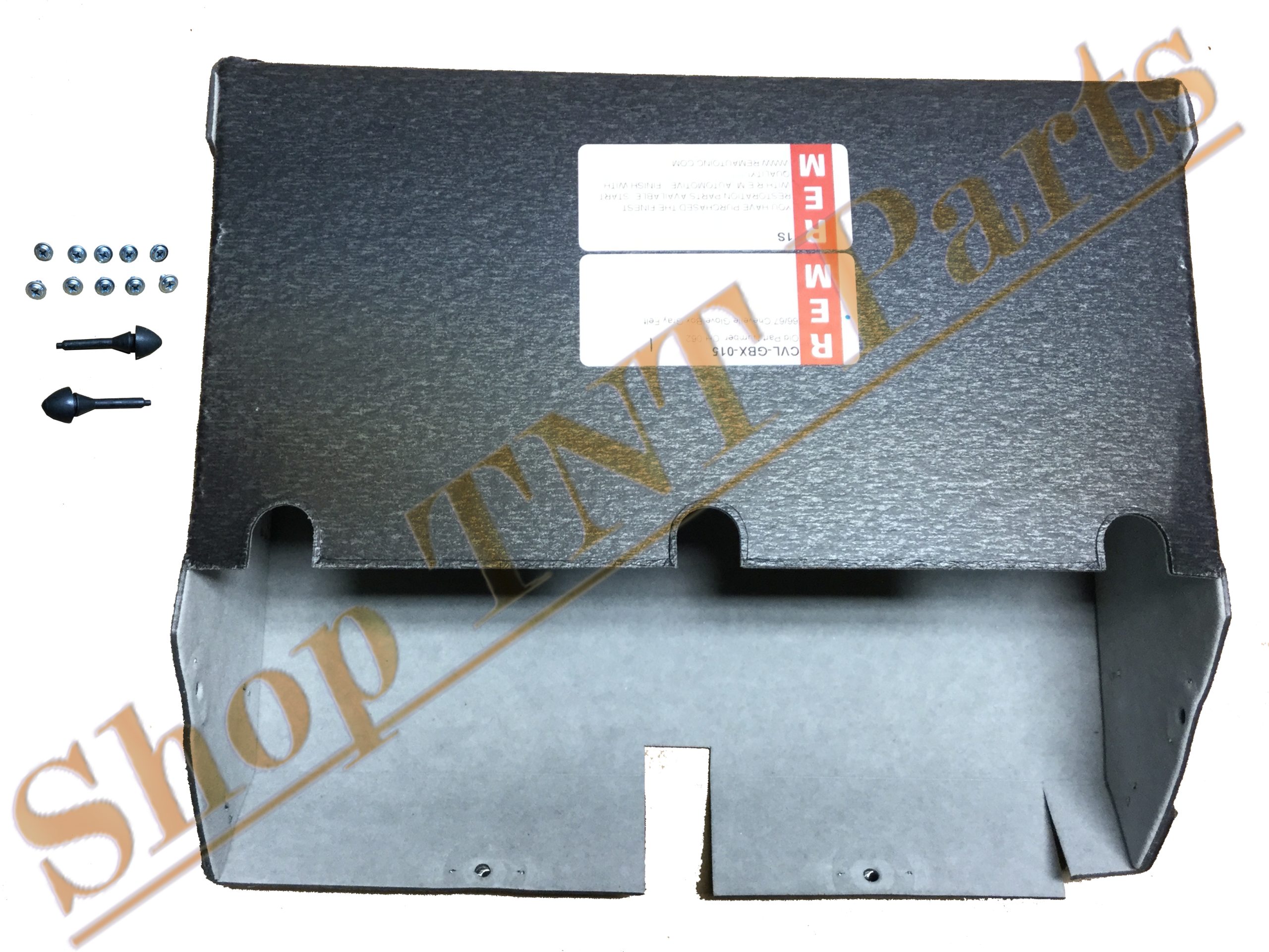1966-1967 Chevrolet Chevelle Glove Box With Gray Felt Liner - Image 2