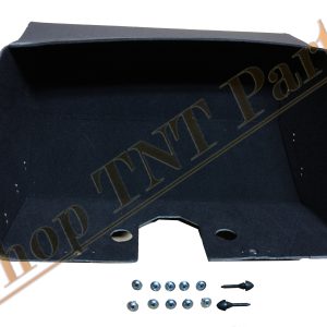 1967-1968 Chevrolet Camaro Glove Box With Air Conditioning And Black Felt Liner