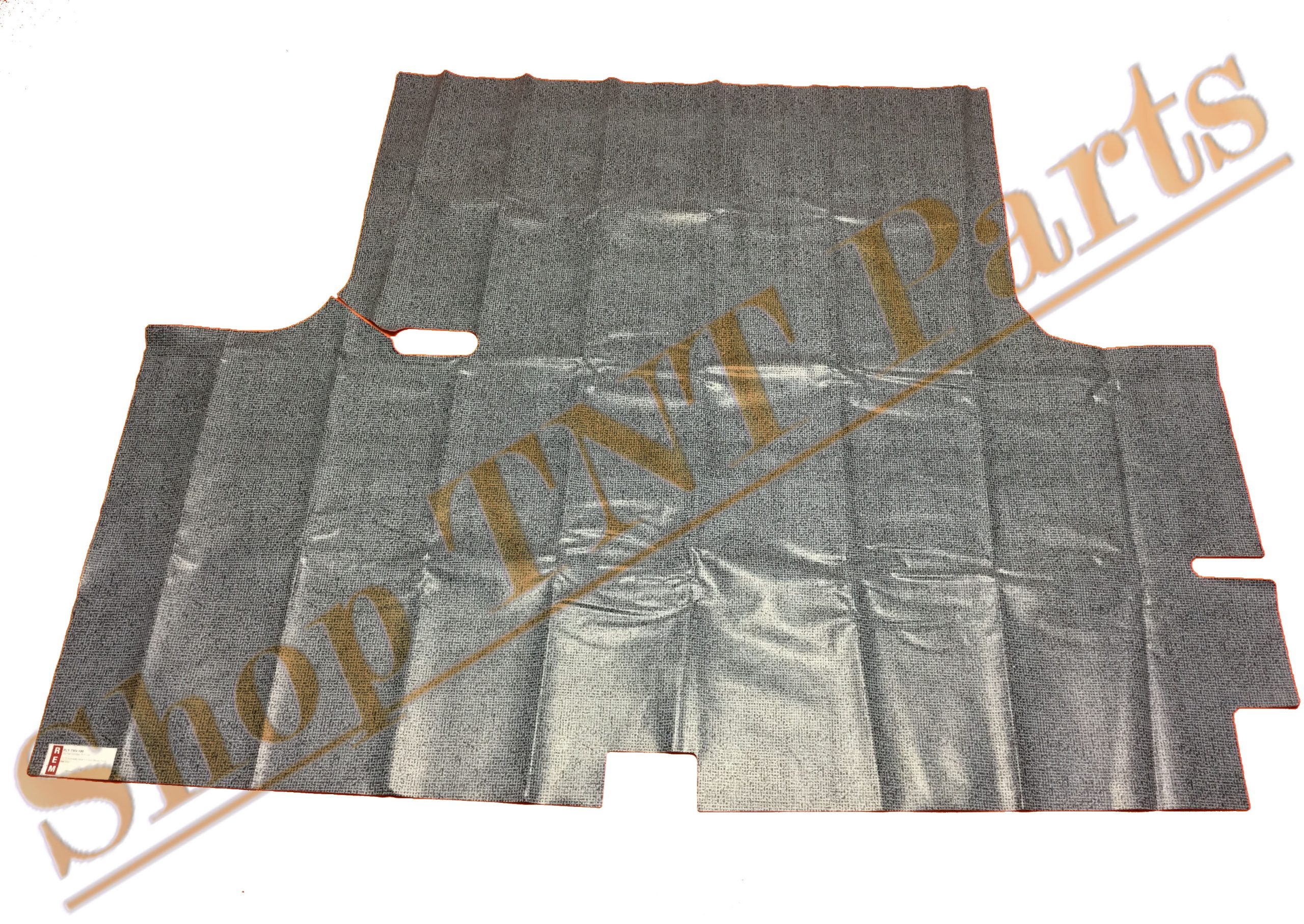 1970-1973 Plymouth Valiant 4 Door Sedan Vinyl Trunk Mat With Fleece Backing