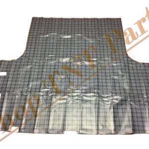 1963-1966 Plymouth Valiant 2 Door Hardtop Vinyl Trunk Mat With Fleece Backing