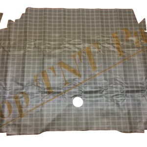 1967-1968 Ford Mustang Fastback Vinyl Trunk Mat With Fleece Backing
