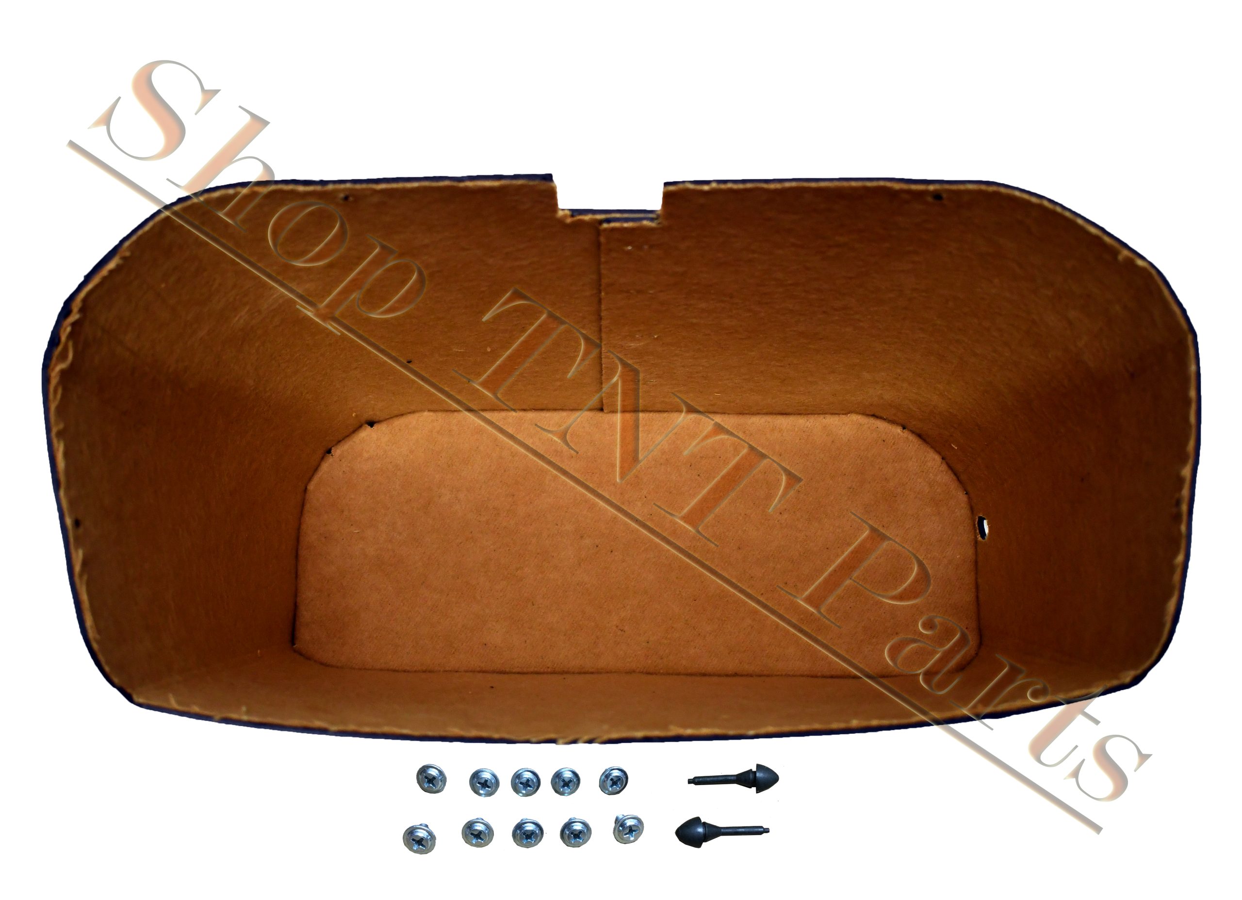 1934 Cadillac LaSalle Glove Box With Tan Felt Liner - Image 2