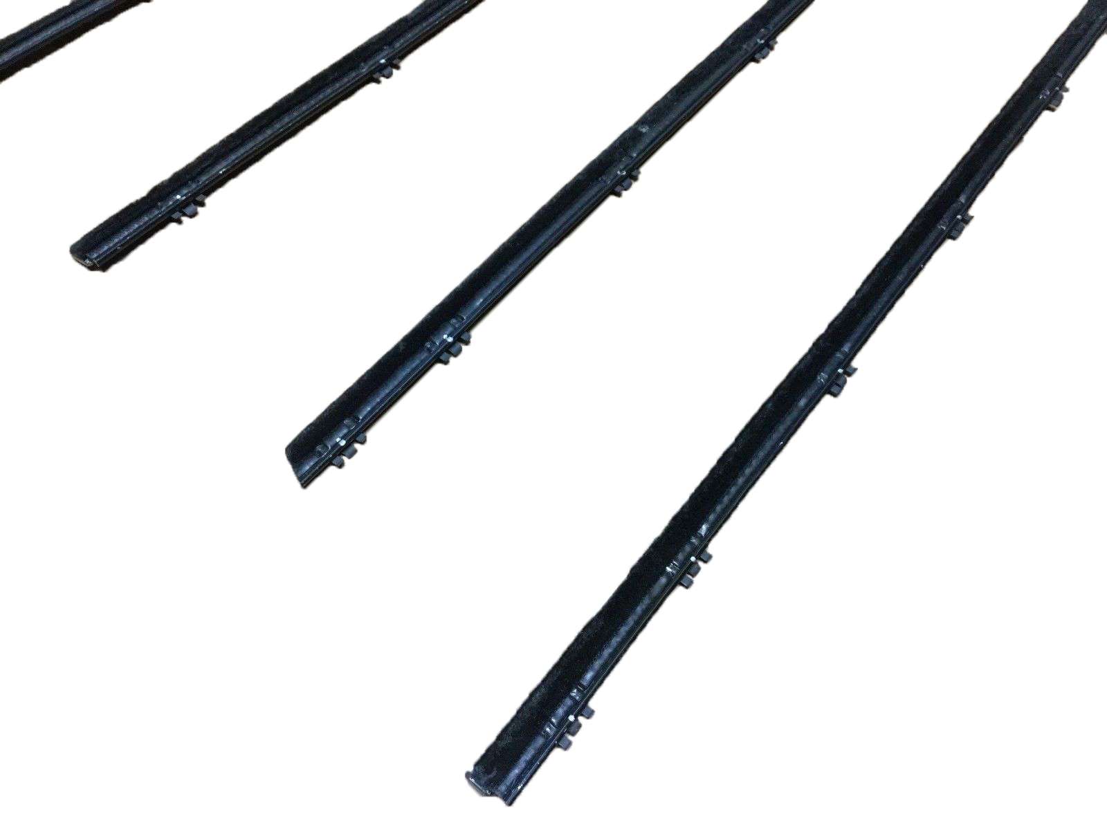 1963-1966 Plymouth Valiant 2 Door Hardtop 8 Pc Window Felt Kit - Image 2