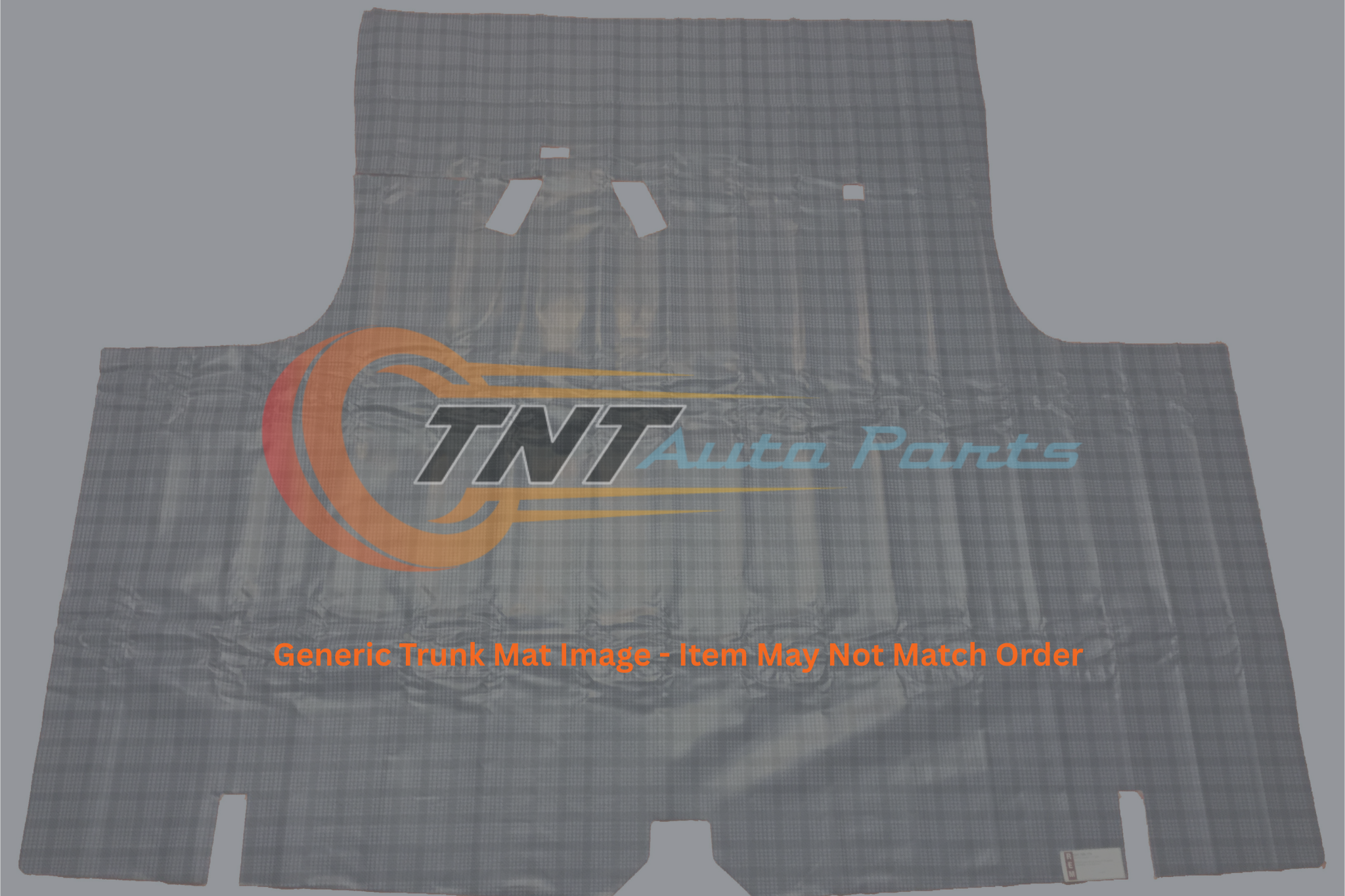 1967-1968 Ford Mustang Coupe And Convertible Rubber Trunk Mat