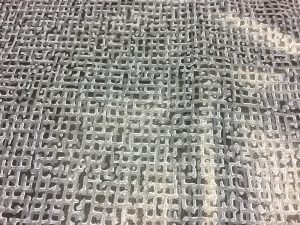 1974-1976 Plymouth Scamp Rubber Trunk Mat Herringbone - Image 2