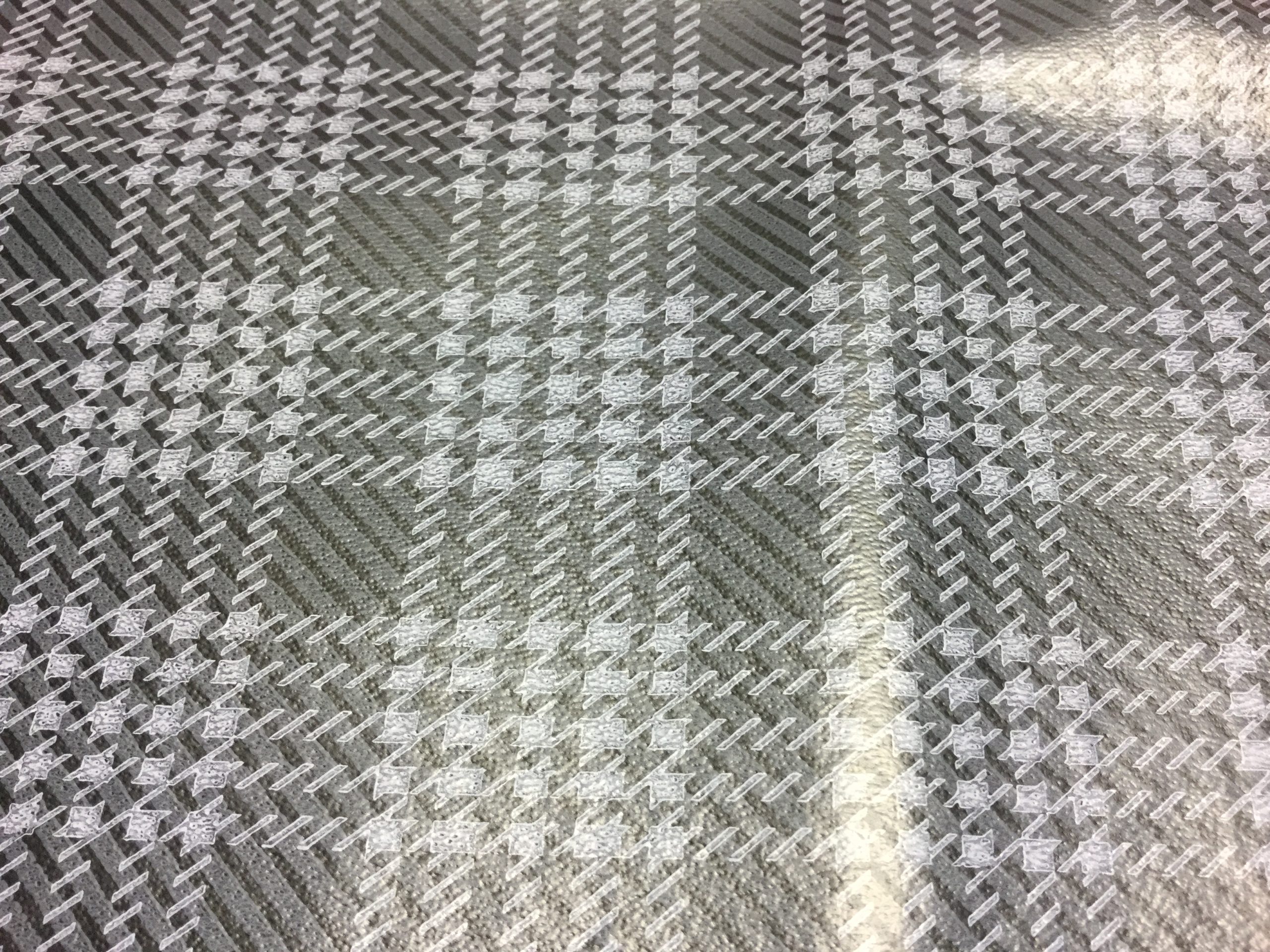 1967-1969 Plymouth Barracuda Fastback Trunk Mat Vinyl Plaid - Image 2