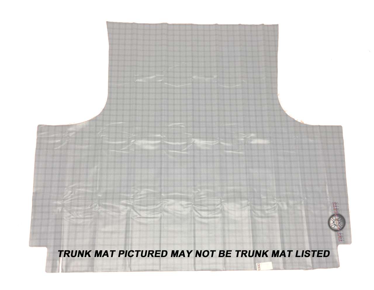 1959-1960 Buick Electra 2 Door Hardtop And Convertible Vinyl Trunk Mat With Fleece Backing