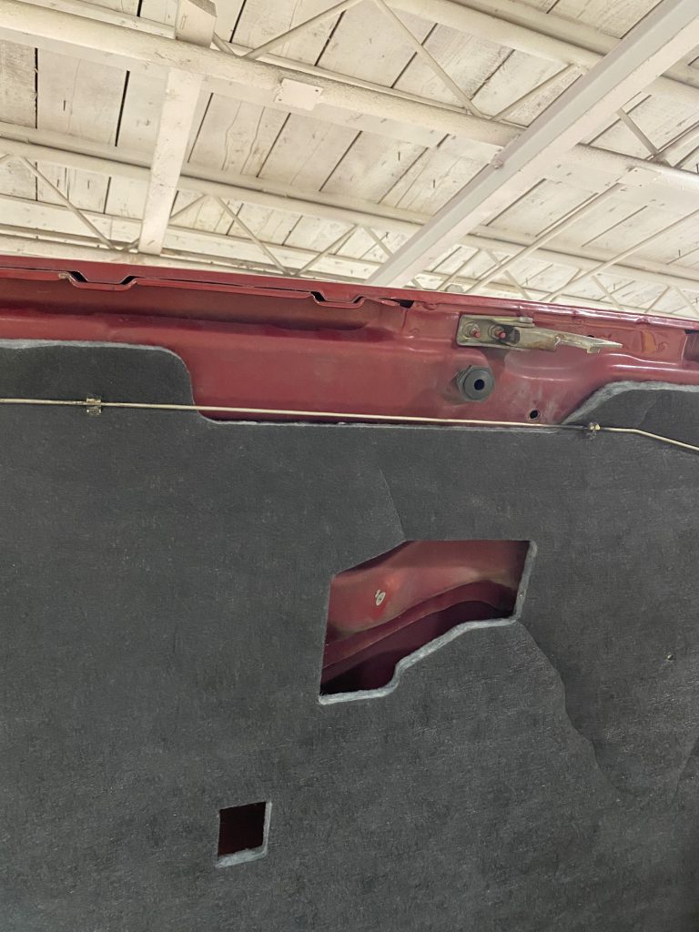 Reinstalling Hood Latch Rod