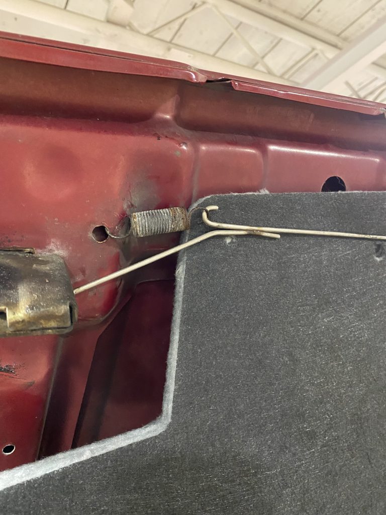 Reinstall Extension Spring