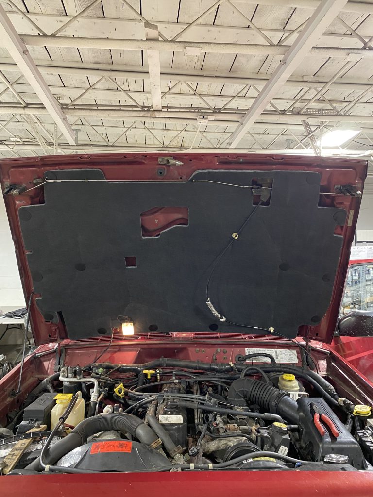 New Hood Insulation Pad