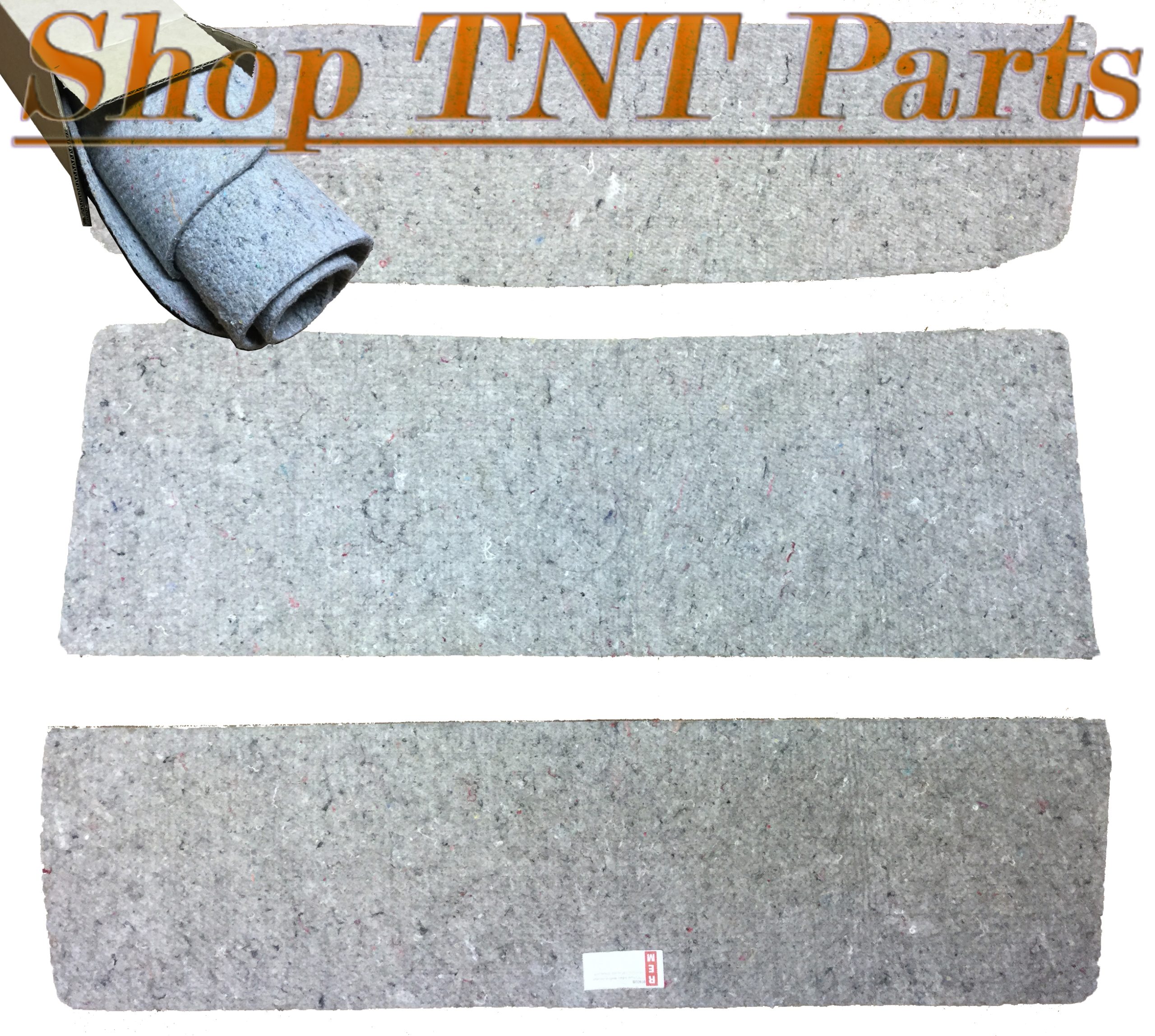 New Reproduction 1971-1974 Mopar B Body Headliner Insulation 3 Pieces