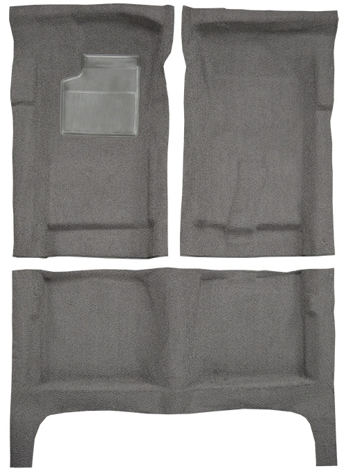 1964-1966 Ford Thunderbird Door Panel Replacement Carpet - Loop