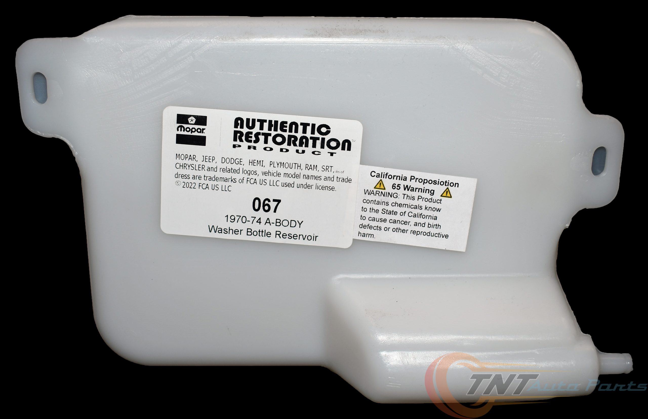 1970-1974 Mopar A Body Windshield Washer Bottle Manual - Image 5