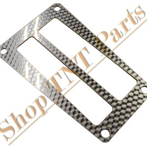 New Reproduction 1970-1981 Pontiac Trans Am Shift Plate Turned Aluminum