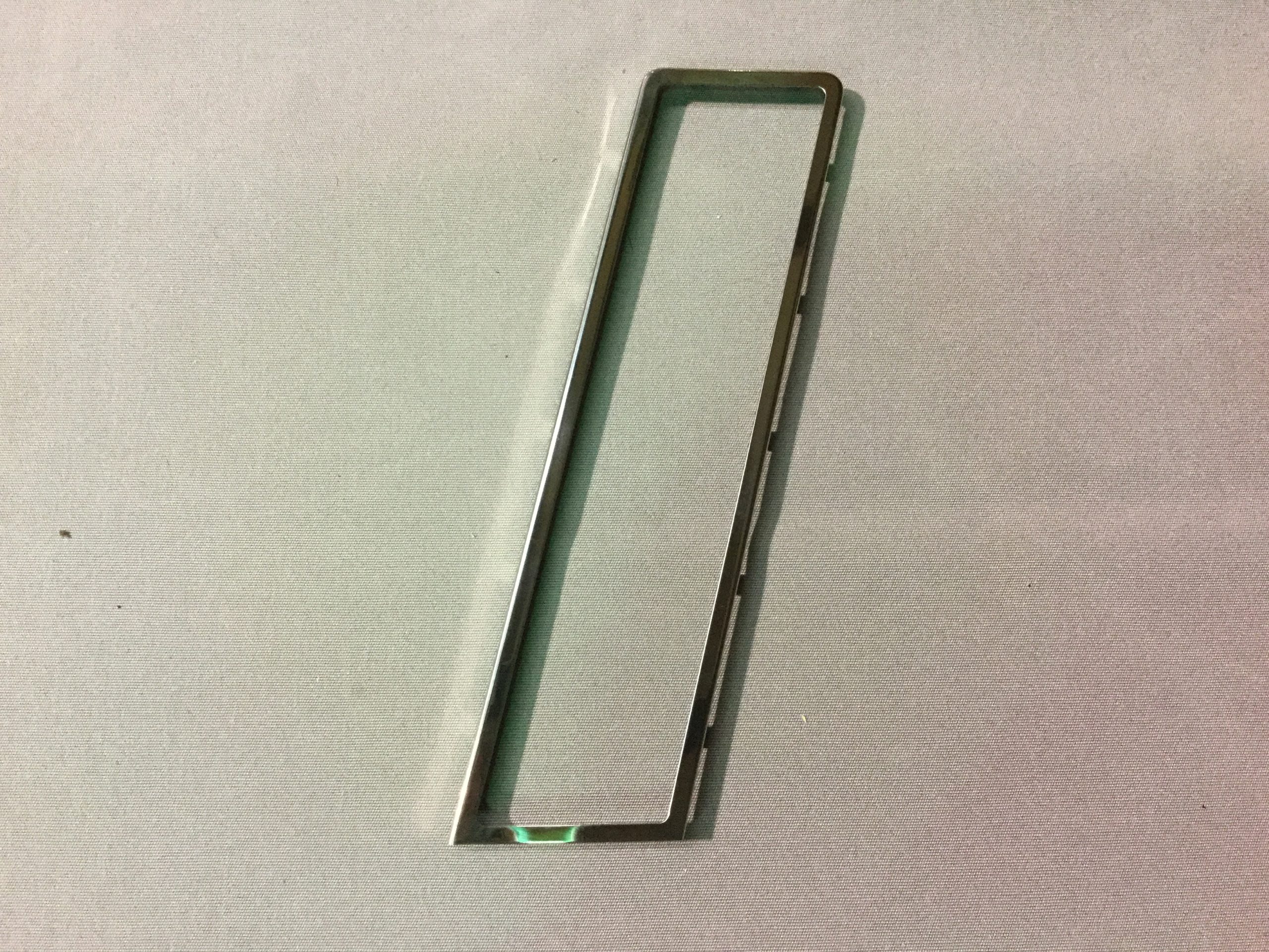 1968-1970 Mopar B Body Stainless Steel Accelerator Pedal Bezel