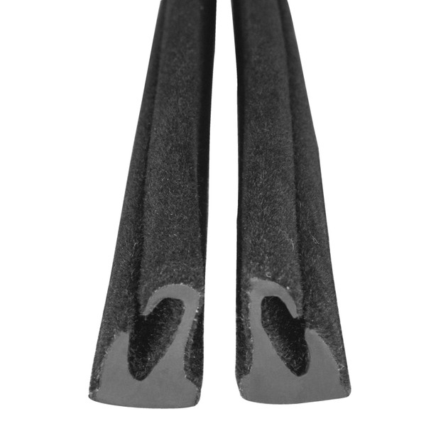 1970 Plymouth Superbird Quarter Window Roll-up Seals Flocked - Image 2