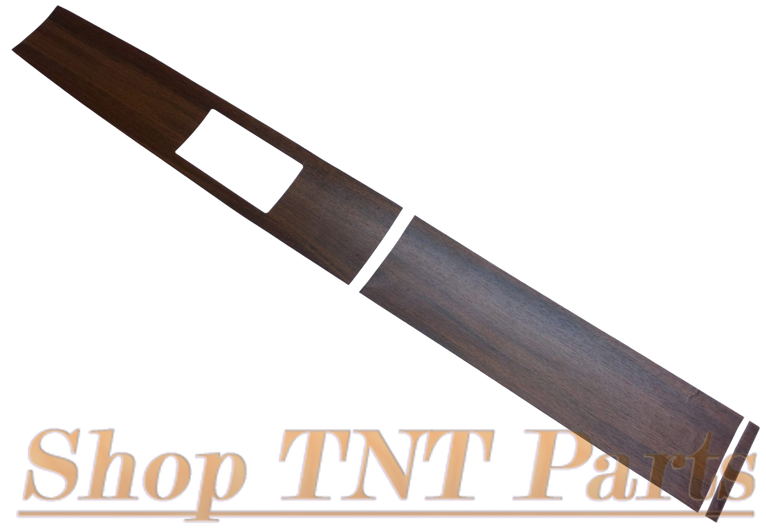 New High Quality Reproduction 1968-1970 Mopar B Body Woodgrain Vinyl Console Overlay With Automatic Transmission