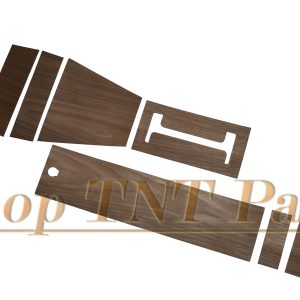 1965-1966 Pontiac Bonneville Wood Veneer Console Kit W/ Auto