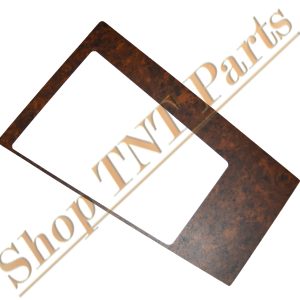 New Reproduction 1972 Chevrolet Camaro 4 Speed Woodgrain Burl Shift Plate Insert