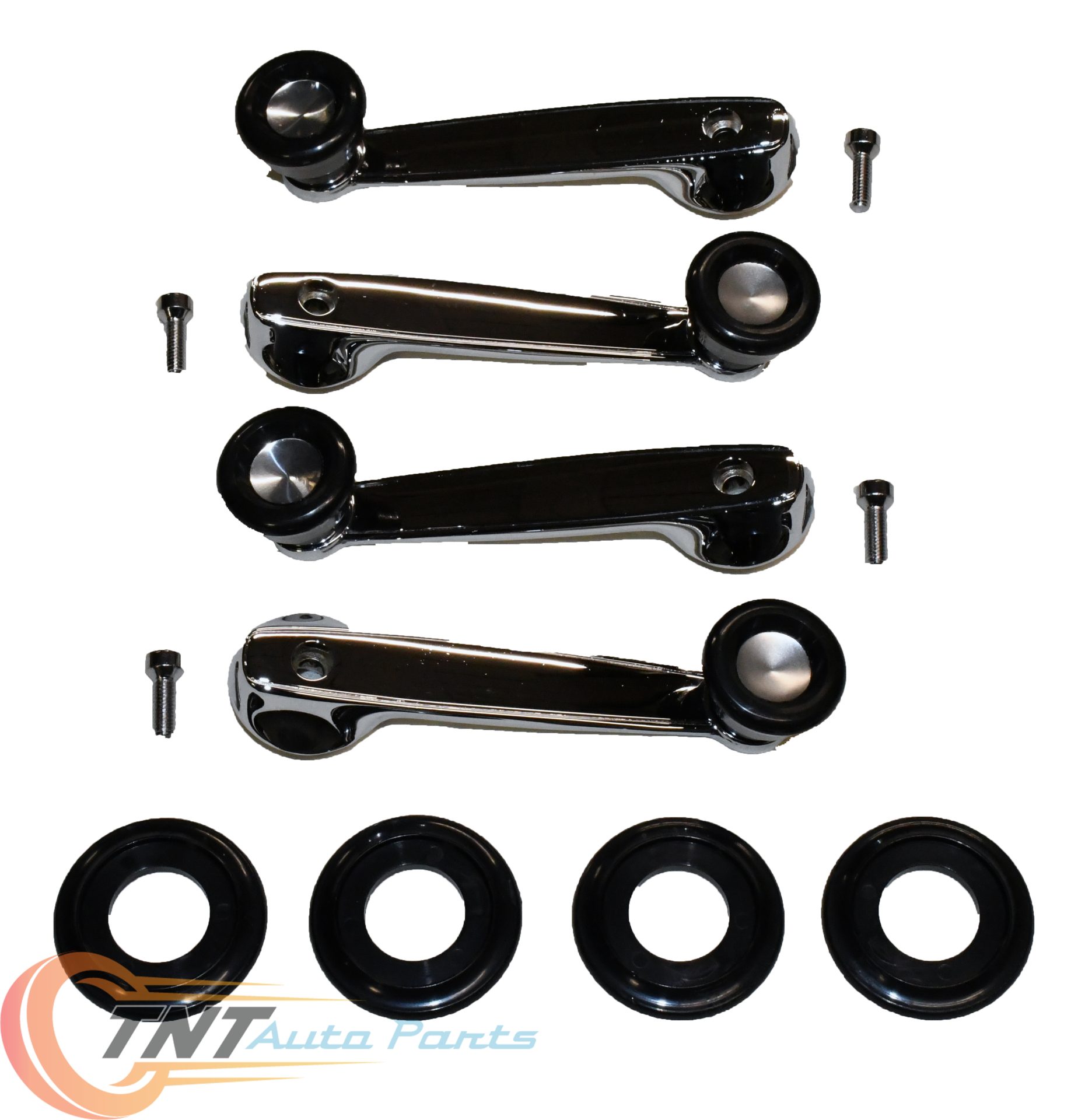1968-1974 Mopar B Body Window Crank Handle Complete Set Of 4