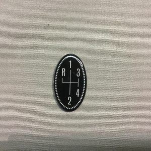 New Show Quality Reproduction 1970-1974 Mopar B And E Body Hurst 4 Speed Pistol Grip Shifter Lens