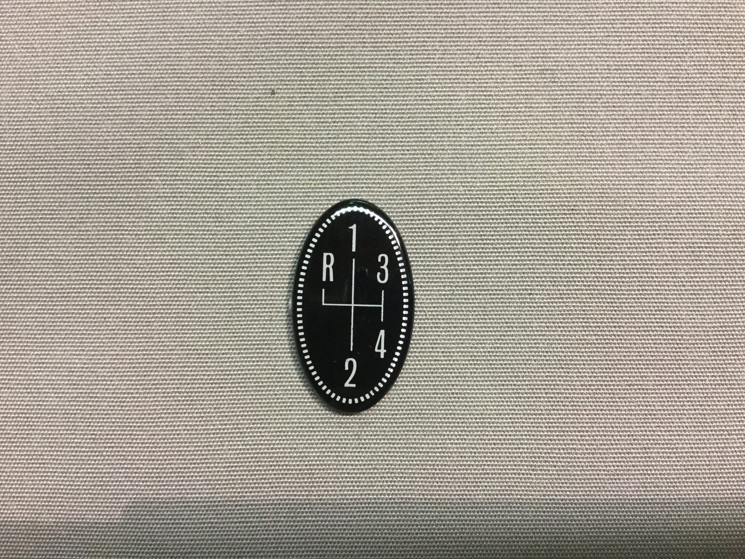 New Show Quality Reproduction 1970-1974 Mopar B And E Body Hurst 4 Speed Pistol Grip Shifter Lens