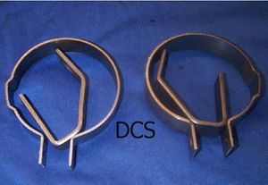 1971 Mopar B Body Resonator Straps Sold In Pair 