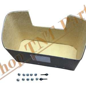 1949 Cadillac Glove Box With Tan Felt Liner