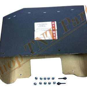 1950-1953 Cadillac Glove Box With Tan Felt Liner