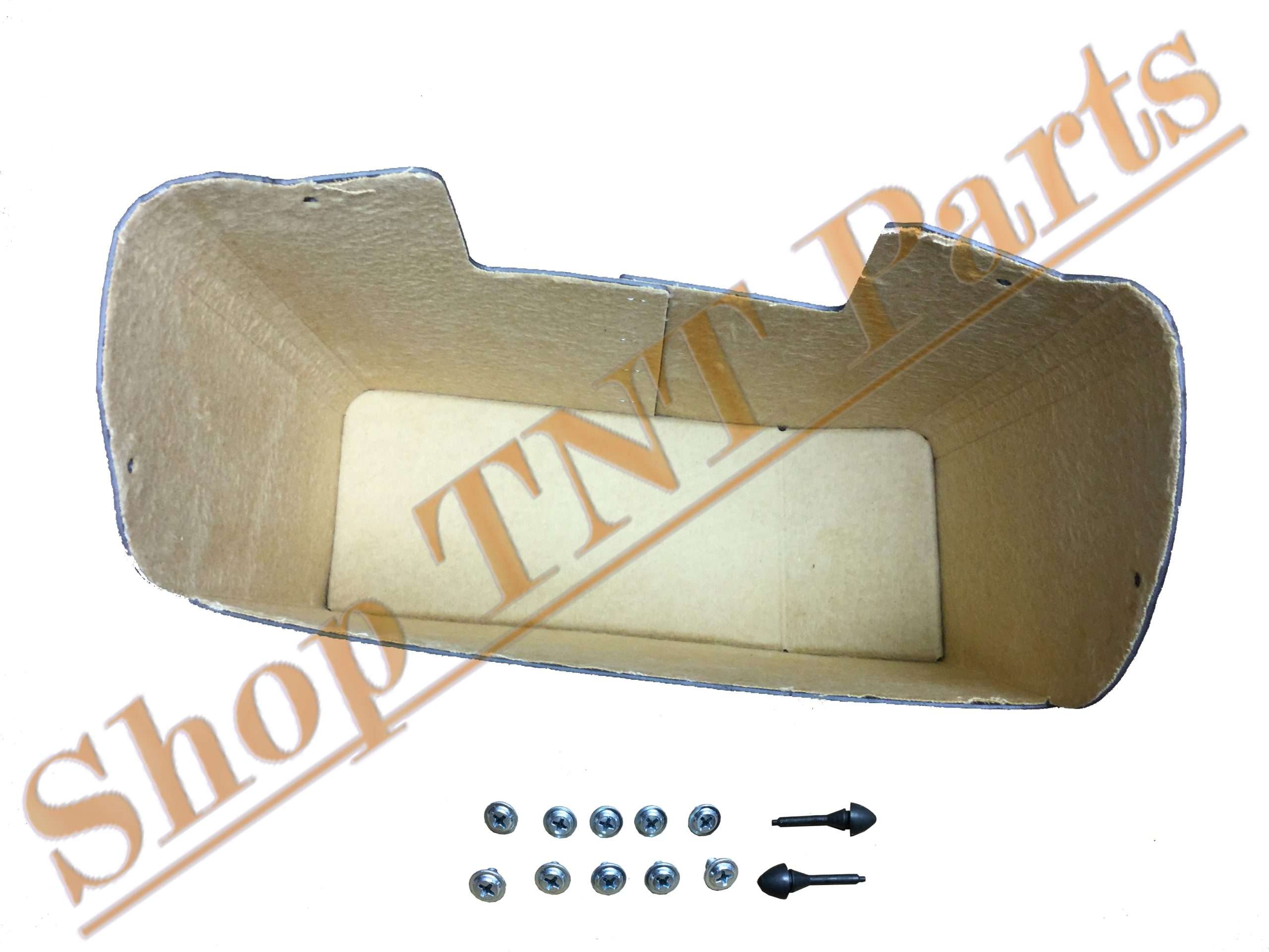 1950-1953 Cadillac Glove Box With Tan Felt Liner - Image 2