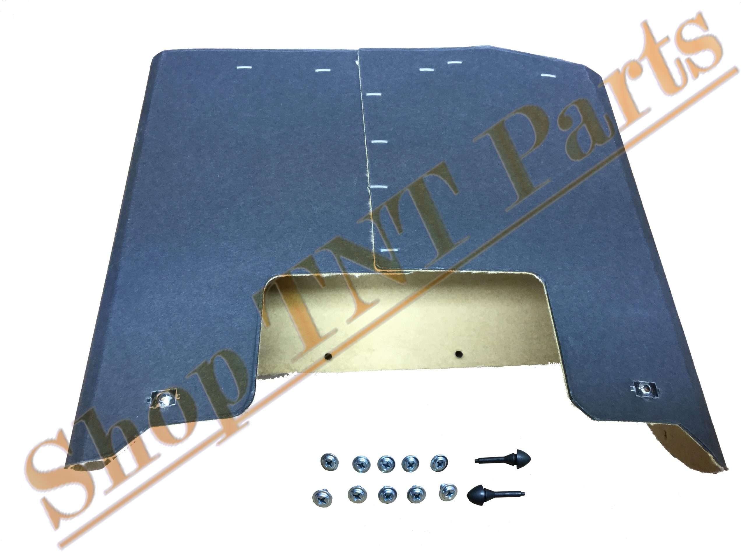 1950-1953 Cadillac Glove Box With Tan Felt Liner - Image 3